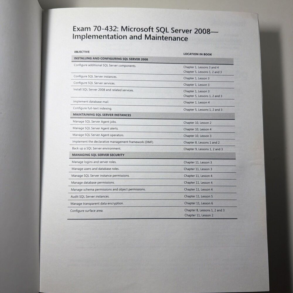 Microsoft Press Training Kit Ser.: Microsoft® SQL Server® 2008 - Implementation… - Picture 6 of 9